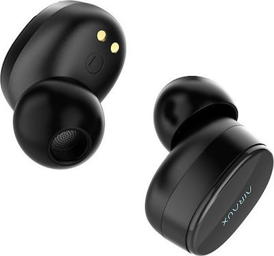 BlitzWolf AirAux AA-UM4 In-Ear Bluetooth Freisprecheinrichtung Kopfhörer mit Schweißbeständigkeit und Ladehülle Schwarz