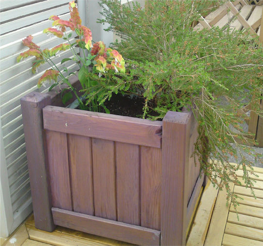 Showood Granada Pot Wooden Showood Granada Pot Wooden
