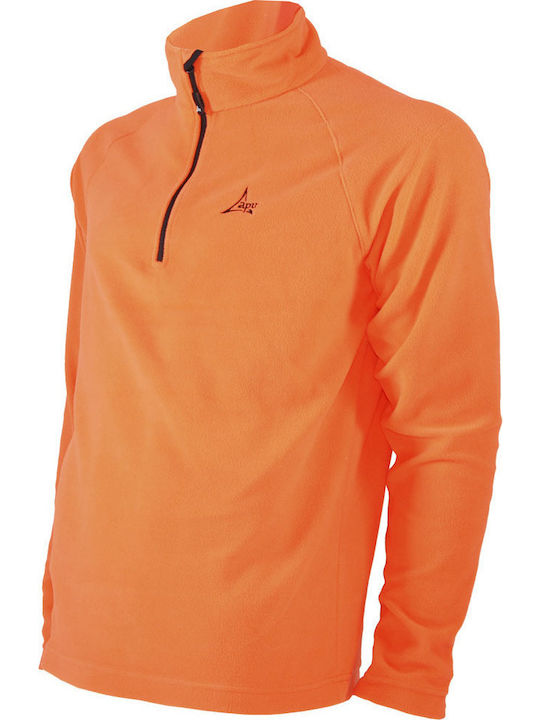 Langarm-Pullover Orange