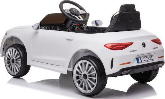 Mercedes Benz Μονοθέσιο με Τηλεκοντρόλ Licensed 12 Volt Λευκό