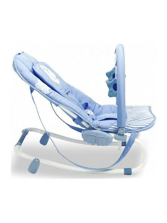 Asalvo Handbuch Baby Relax Baby Bouncer Bunny Light Blue für Kind bis 9kg