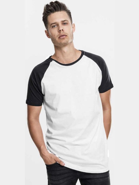 Urban Classics Herren T-Shirt Kurzarm Weiß