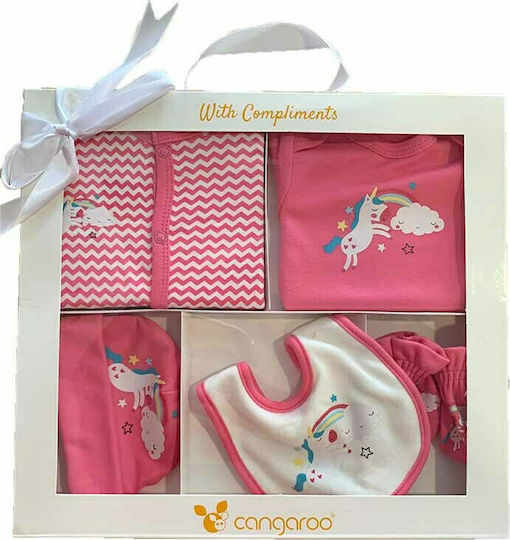 Cangaroo Newborn Clothing Set The One for Girl for 0-3 months 5pcs