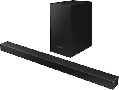 Samsung HW-T420 Soundbar 150W 2.1 cu Subwoofer fără fir și Control la distanță Negru