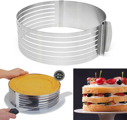 Adjustable Inox Round-Shaped Cake Ring