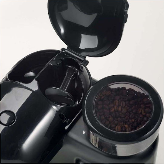 Ariete 1318/02 Automatic Espresso Machine 1080W Pressure 15bar with Grinder Black