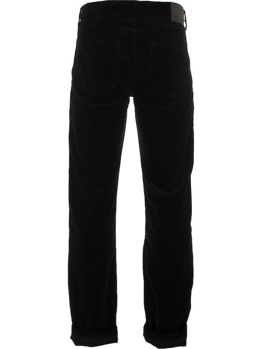 Trousers in Straight Line Black