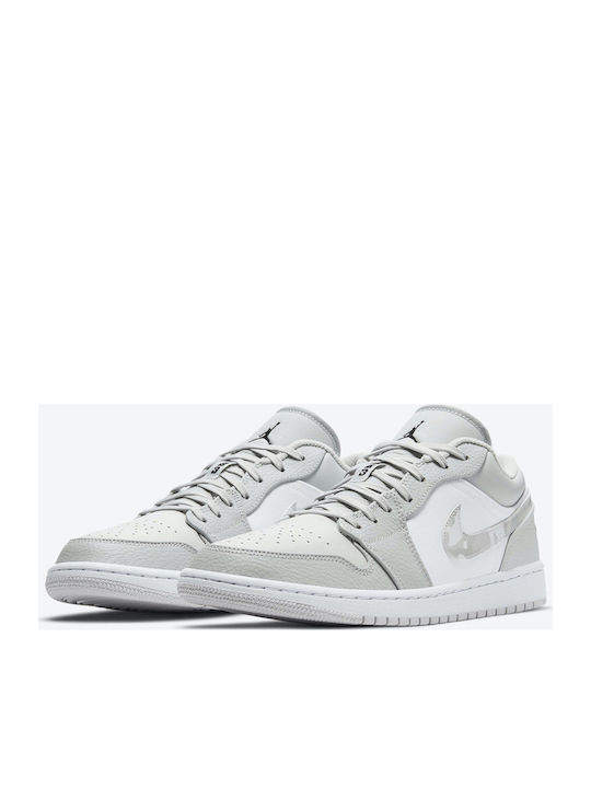 Jordan Air Jordan 1 Low Herren Sneakers White / Black / Neutral Grey