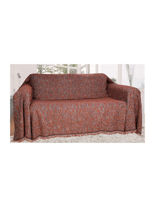 Mc Decor Malta Sesselüberwurf Chenille 180x180cm Keramidi