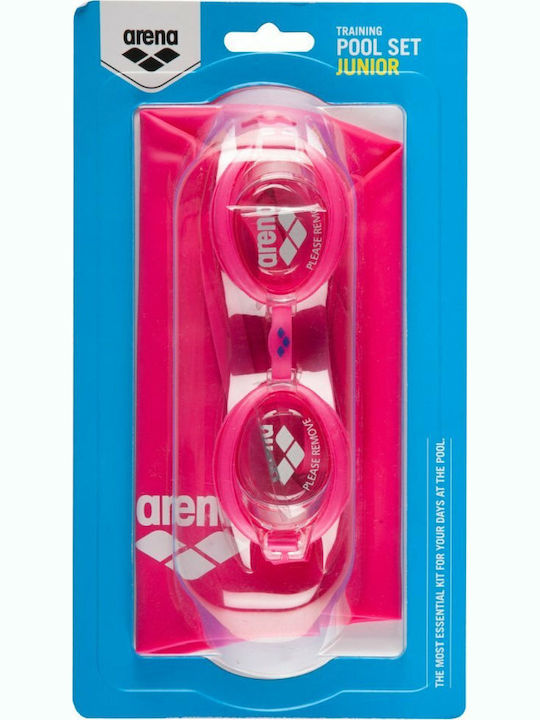 Arena Silicone Kids Swimming Cap Pink