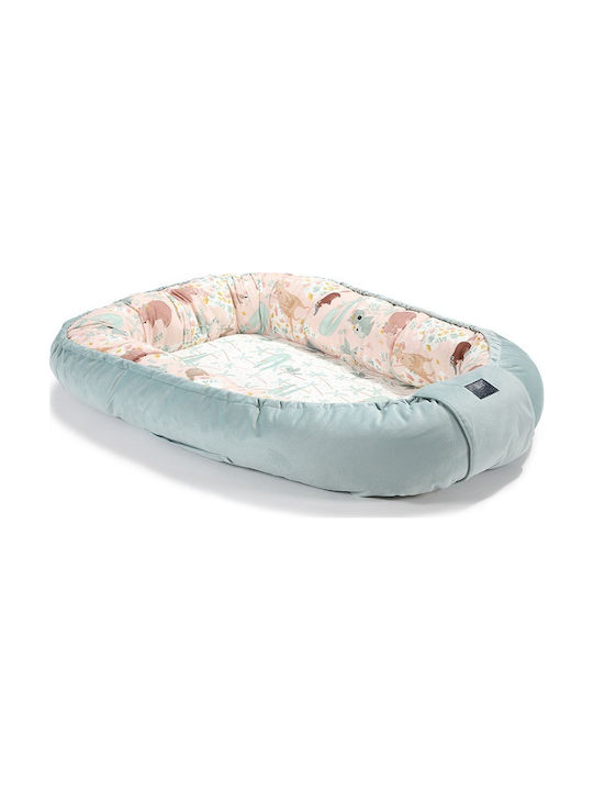 La Millou Baby Nest Pillow Nest Dundee & Friends Smoke Mint 110x70εκ.