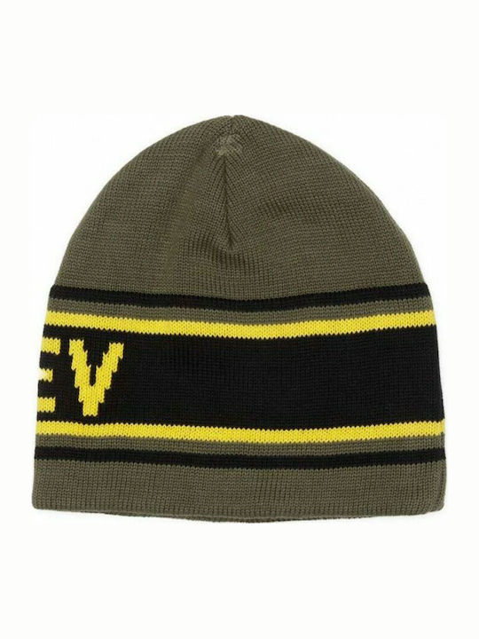 Beanie Männer Beanie Gestrickt in Khaki Farbe