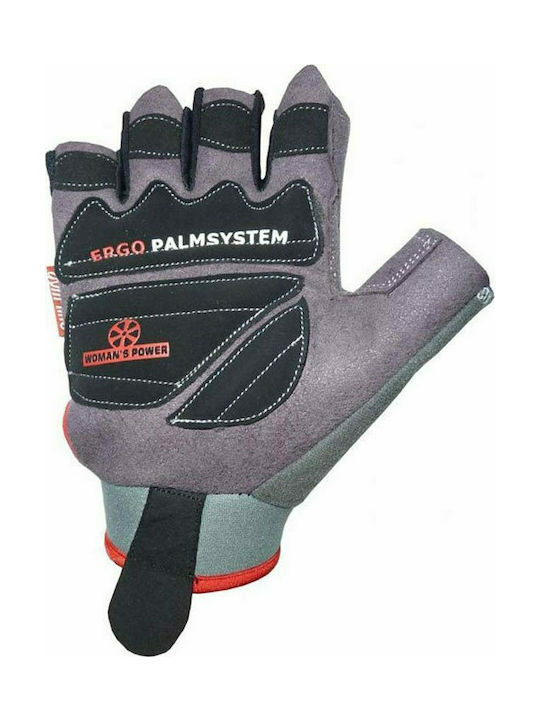 Power System Power PS-2570 Γυναικεία Αθλητικά Γάντια Γυμναστηρίου Κόκκινα