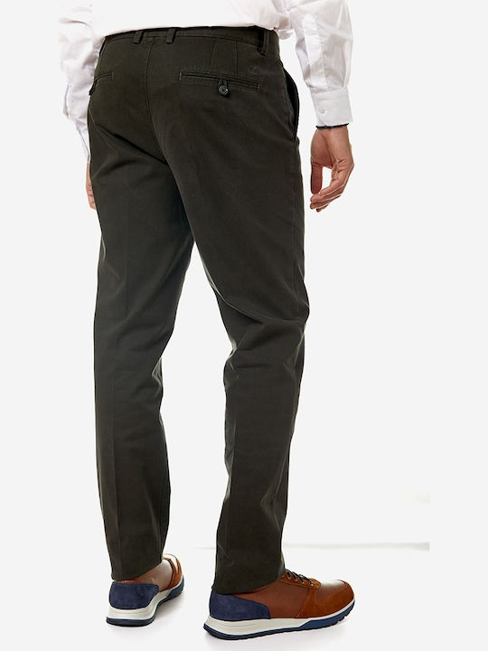 Sogo Herrenhose Elastisch Khaki