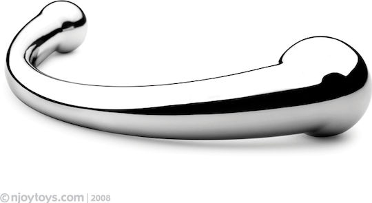 njoy Pure Wand Πρωκτική Σφήνα Ασημί
