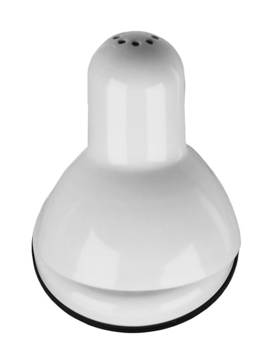 GloboStar Student Office Lamp with Flexible Arm for Socket E27 14x32cm in White Color