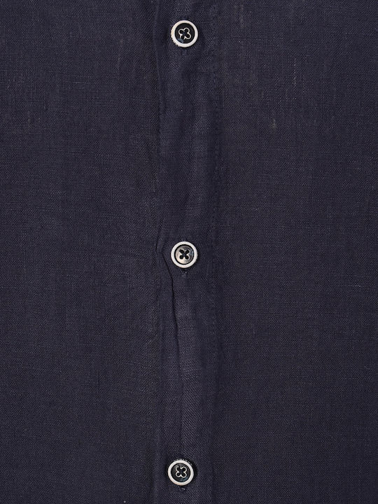 CE514SS Μακρυμάνικo Πουκάμισο Navy Μπλε