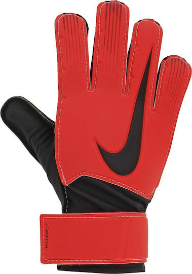 Nike Match Γάντια Τερματοφύλακα Παιδικά Κόκκινα