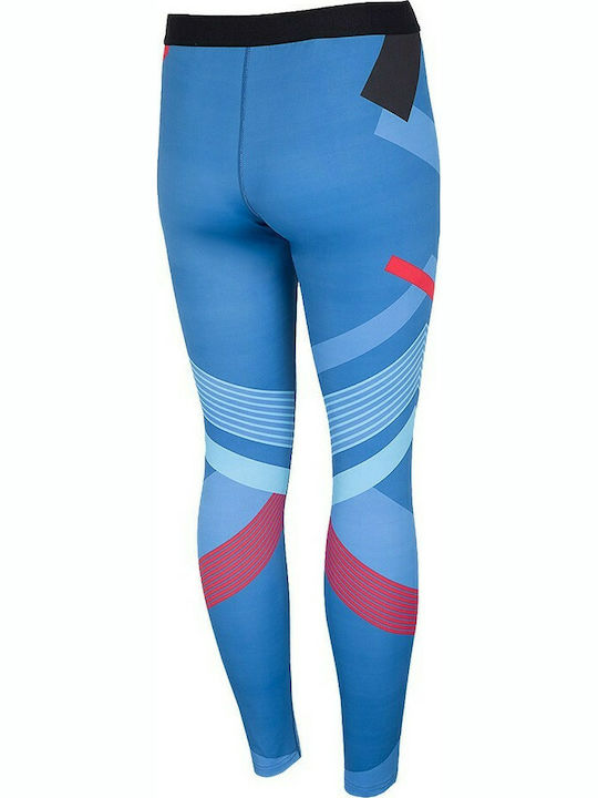 4F Women's Long Training Legging Blue