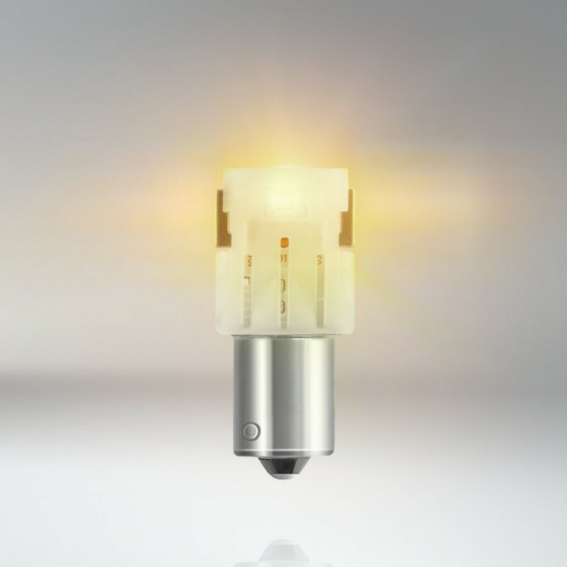 Osram PY21W-BAU15s Ledriving SL Amber 12V 1.3W 2τμχ - Skroutz.gr