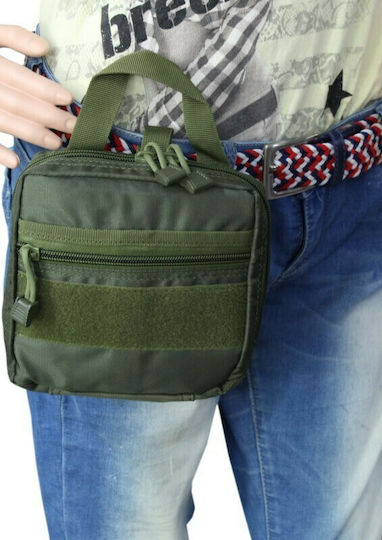 Colorlife 4018 Militärische Tasche Gürtel Khaki
