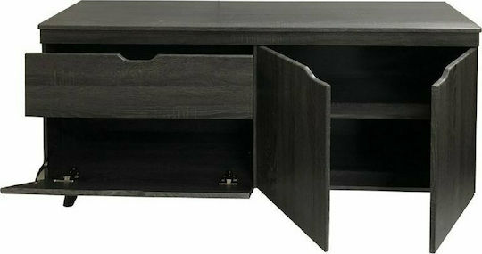Μπουφές Pro Systems Ξύλινος με Συρτάρια Γκρι Οξιά 140x38x68cm Μπουφές Pro Systems Ξύλινος με Συρτάρια Γκρι Οξιά 140x38x68cm