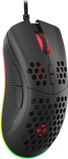 Genesis Krypton 550 RGB Gaming Ποντίκι 8000 DPI Μαύρο