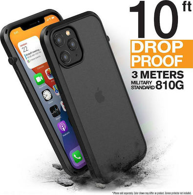 Catalyst Influence Back Cover Συνθετική Ανθεκτική Stealth Black (iPhone 12 Pro Max)