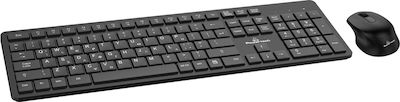 Powertech PT-837 Fără fir Set tastatură și mouse