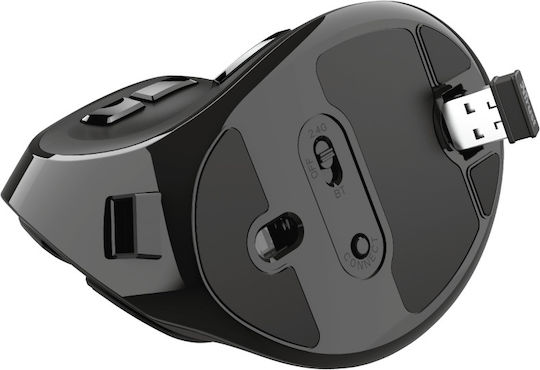 Trust Voxx Wireless & Wired Ergonomic Bluetooth Vertical Mouse Black
