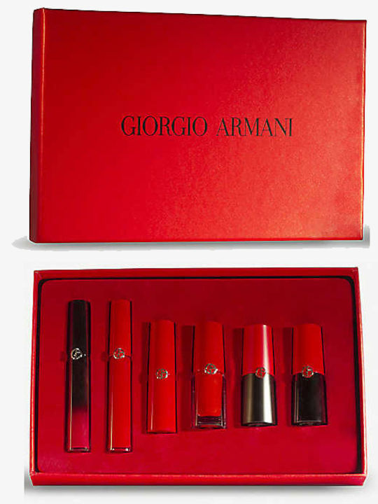 Giorgio Armani Cutie de Colecție Limitată Red Lip Set de Machiaj pentru Buze