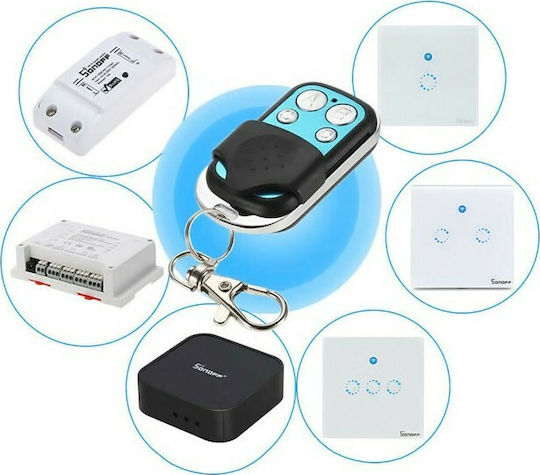 Sonoff 4-Channel Alarm Cloning Remote Control 433MHz RF