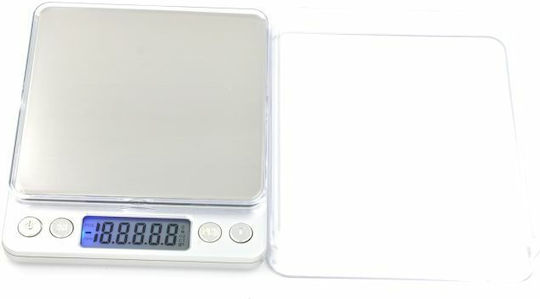 Electronic Precision Commercial Scale with Weighing Capacity of 2kg and Division 0.1gr