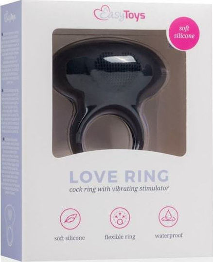 Easytoys Couples Collection Vibrating Cock Ring Black