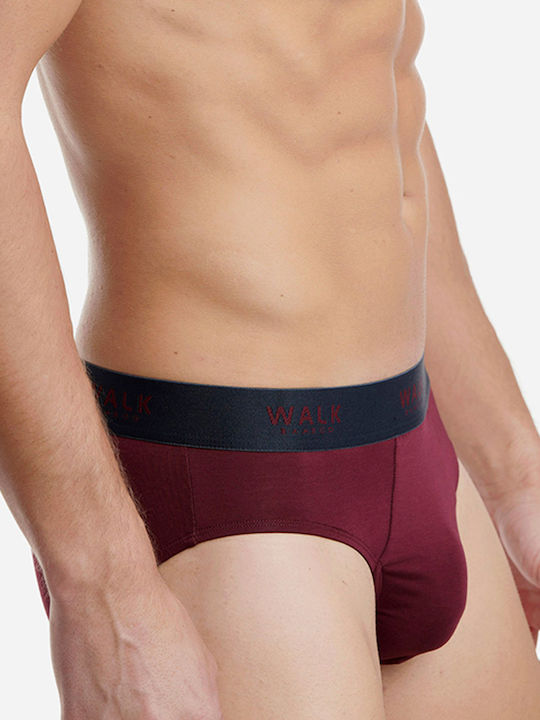 Men's Slip Burgundy