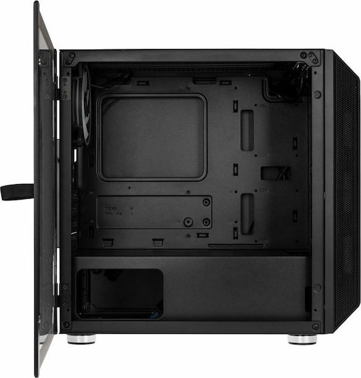 Kolink Citadel Mesh RGB Gaming Midi Tower Κουτί Υπολογιστή με Πλαϊνό Παράθυρο Μαύρο