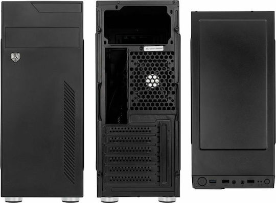 Kolink KLA-003 Midi Tower Компютърна кутия Черен