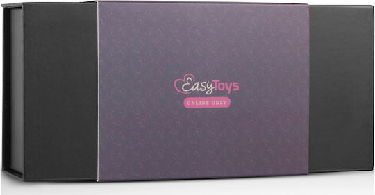 Easytoys Harness με Dildo 13cm σε Μαύρο Χρώμα