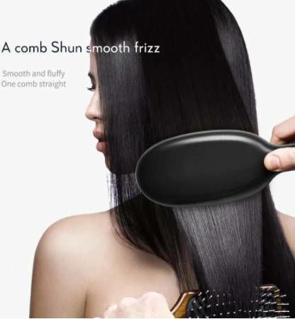 Kemei Ceramic Electric Brush for Straightening