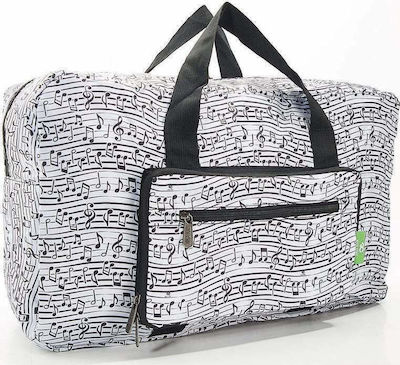 Eco Chic Foldable Holdall Sack Voyage 30Es Weiß L50xB20xH29cm. D10WT