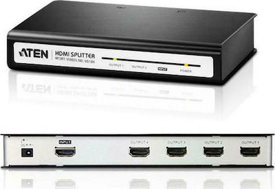 Aten 4-Port 4K Splitter HDMI VS184A