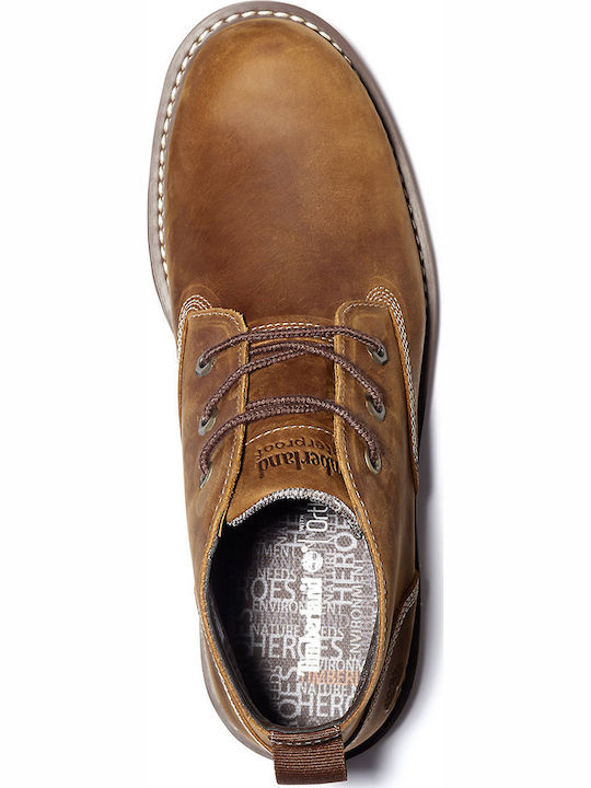 Larchmont II WP Leather Brown Men's Boots Waterproof Anatomical