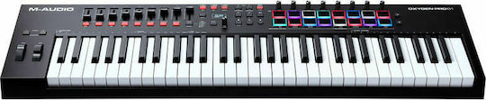 M-Audio Midi Controller Oxygen Pro 61 with 61 Keyboard Black