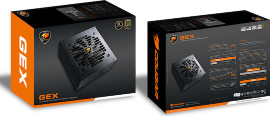 GEX 650W Μαύρο Τροφοδοτικό Υπολογιστή Full Modular 80 Plus Gold