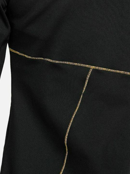 Pro Warm Παιδική Ισοθερμική Μπλούζα Dri-Fit Μαύρη