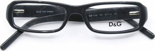 Dolce & Gabbana Κοκκάλινος Σκελετός Γυαλιών Γκρι DG1149 782