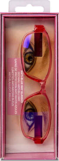 Celly Anti Blue-Ray Glasses Kids Screen Protection Glasses in Rosa Color