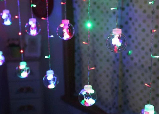 10 Λαμπάκια LED Κουρτίνα 3μ. x 50εκ. RGB