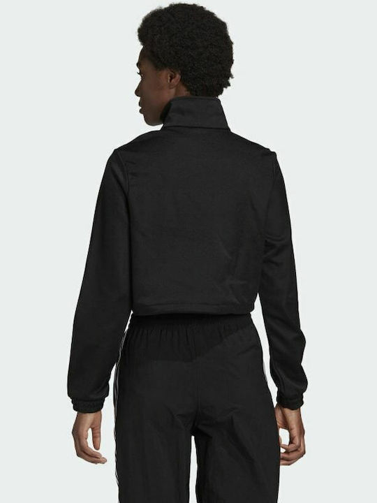 Adidas Women's Cropped Sweatshirt Black