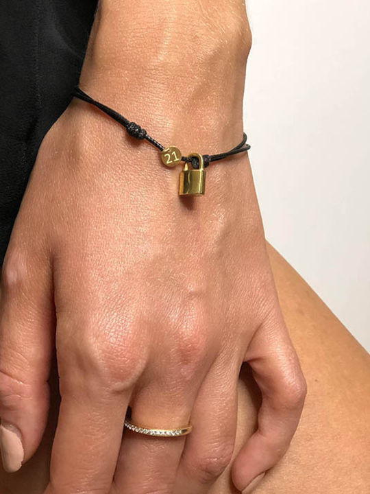Omano Lock 21 Damen Armband mit Kabel